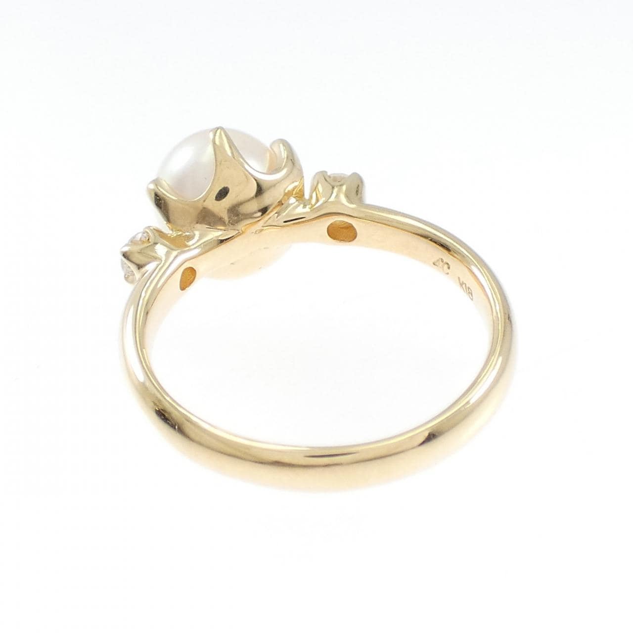 4゜C アコヤパール リング 6.8mm