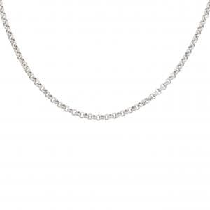 K18WG ネックレス