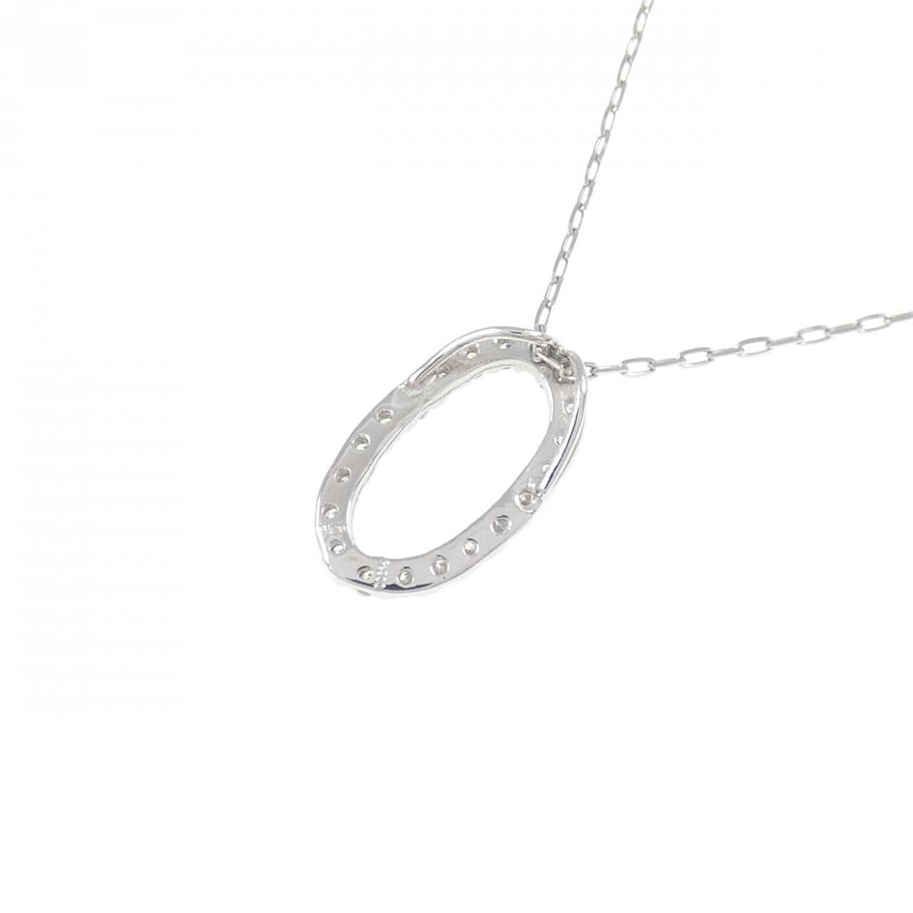 [BRAND NEW] PT Diamond Necklace 0.10CT