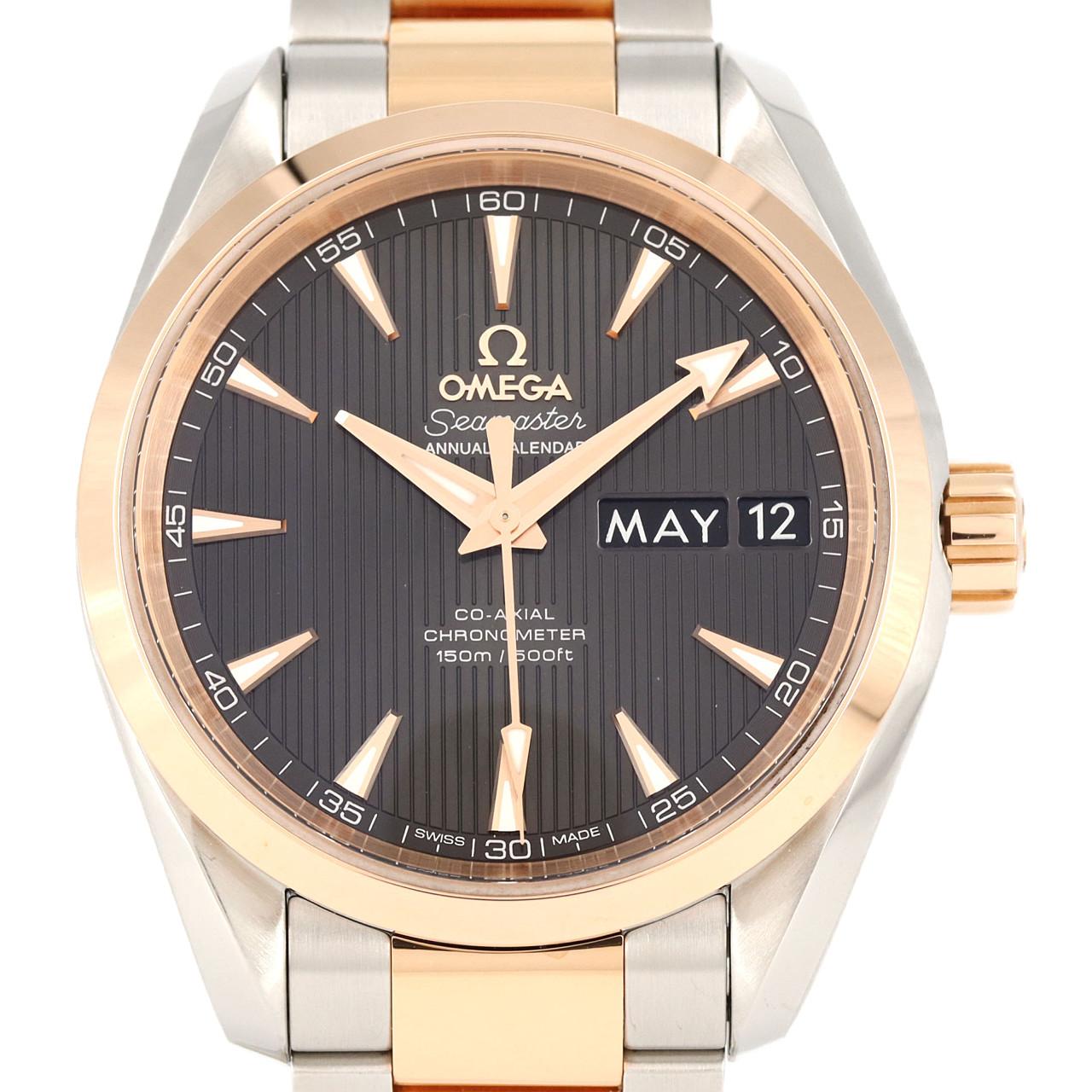 [BRAND NEW] Omega Seamaster Aqua Terra Annual Calendar RG Combi 231.20.39.22.06.001 SSxPG Automatic