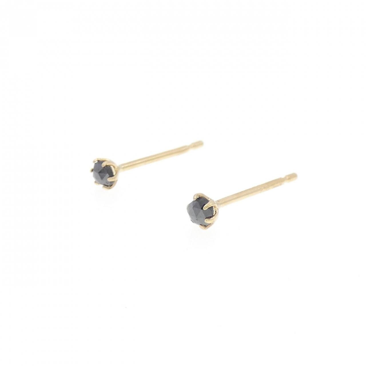 【新品】K18YG ダイヤモンド ピアス 0.10CT