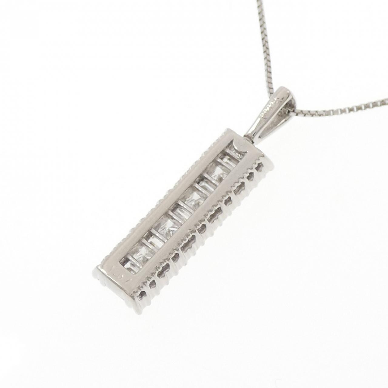 PT900/PT850 ダイヤモンド ネックレス 1.07CT