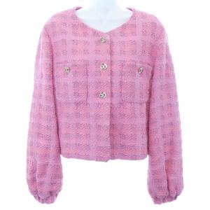 シャネル CHANEL LOOK7 P76714V68549 ノーカラージャケット