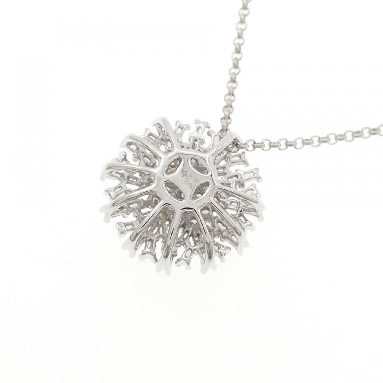 ジーエスティービー ダイヤモンド ネックレス 0.45CT
