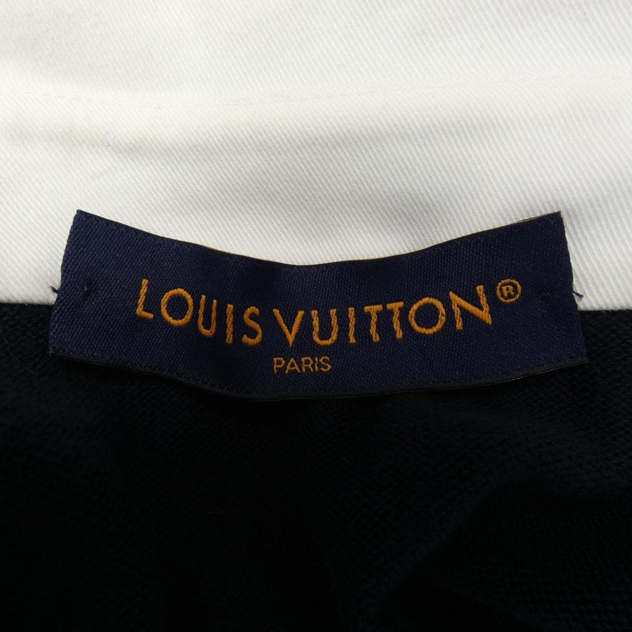ルイヴィトン LOUIS VUITTON エンブロイダードショートスリーブコットンプレンドポロシャツ HRN14WF77 ポロシャツ