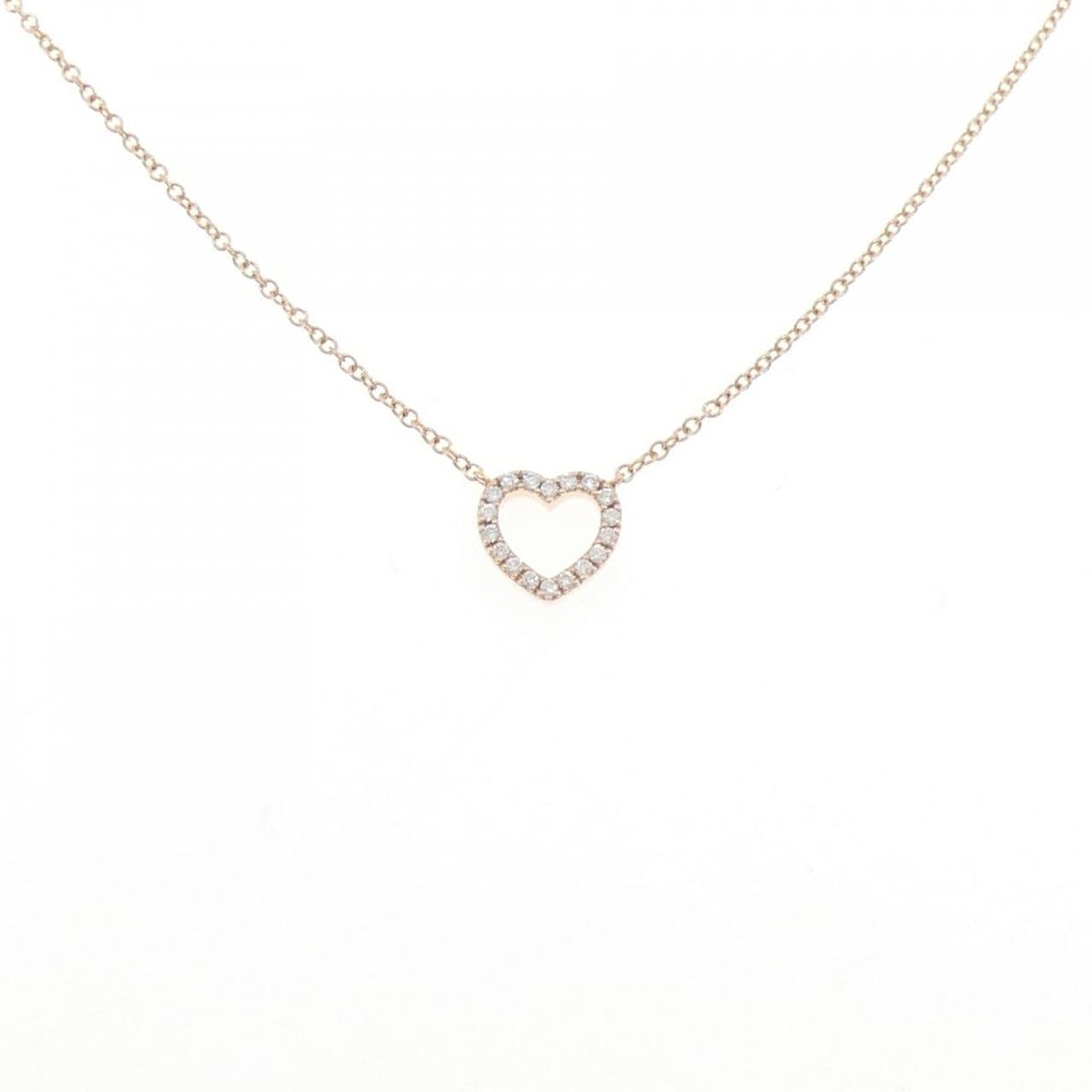 ティファニー メトロ ハート ミニ ネックレス