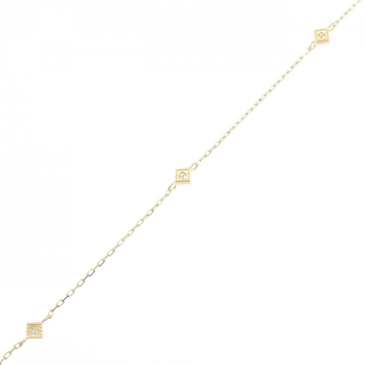 アガット ダイヤモンド ブレスレット 0.04CT