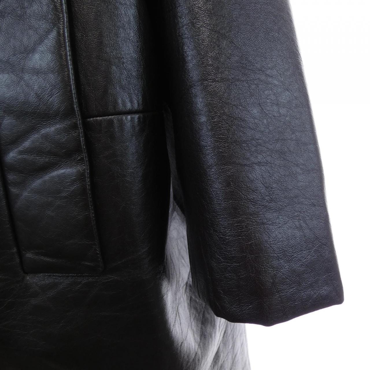 プラダ PRADA UPS553 1ZFE レザーコート