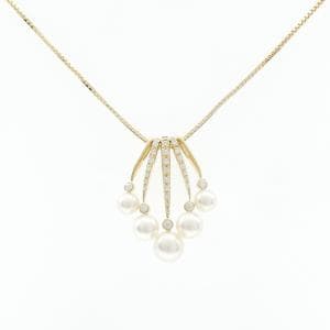 K18YG アコヤパール ネックレス