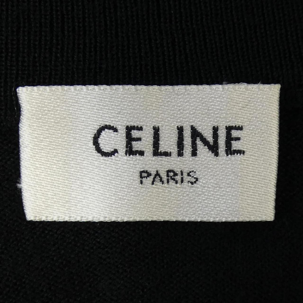 セリーヌ CELINE ジップドカラー/クラシックメリ/ニットウエア 2A341395D ニット