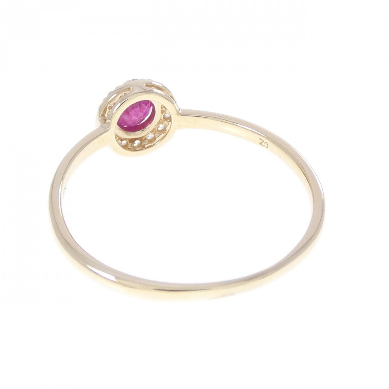 K10YG ルビー リング