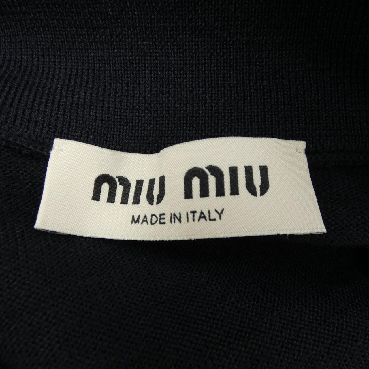 ミュウミュウ MIU MIU MIU MIU ロゴ MML05J SOOO 16WJ ニット
