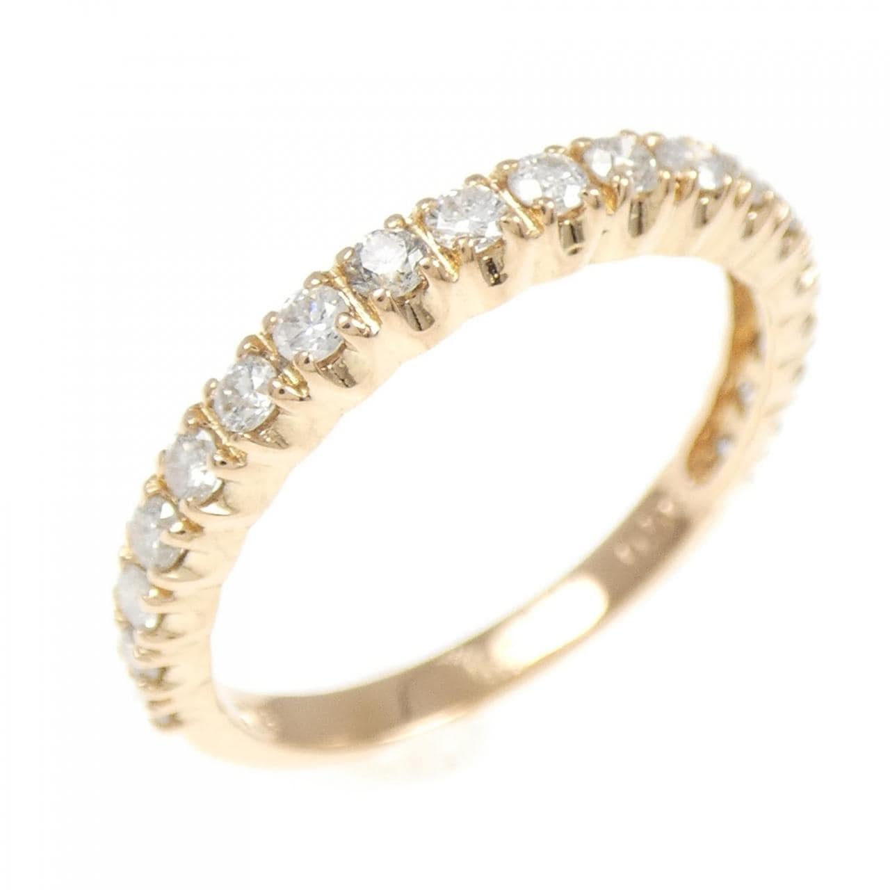 K18PG half eternity Diamond ring 0.50CT