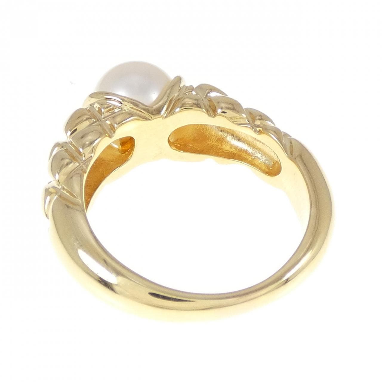 TIFFANY Akoya pearl ring 7.9mm