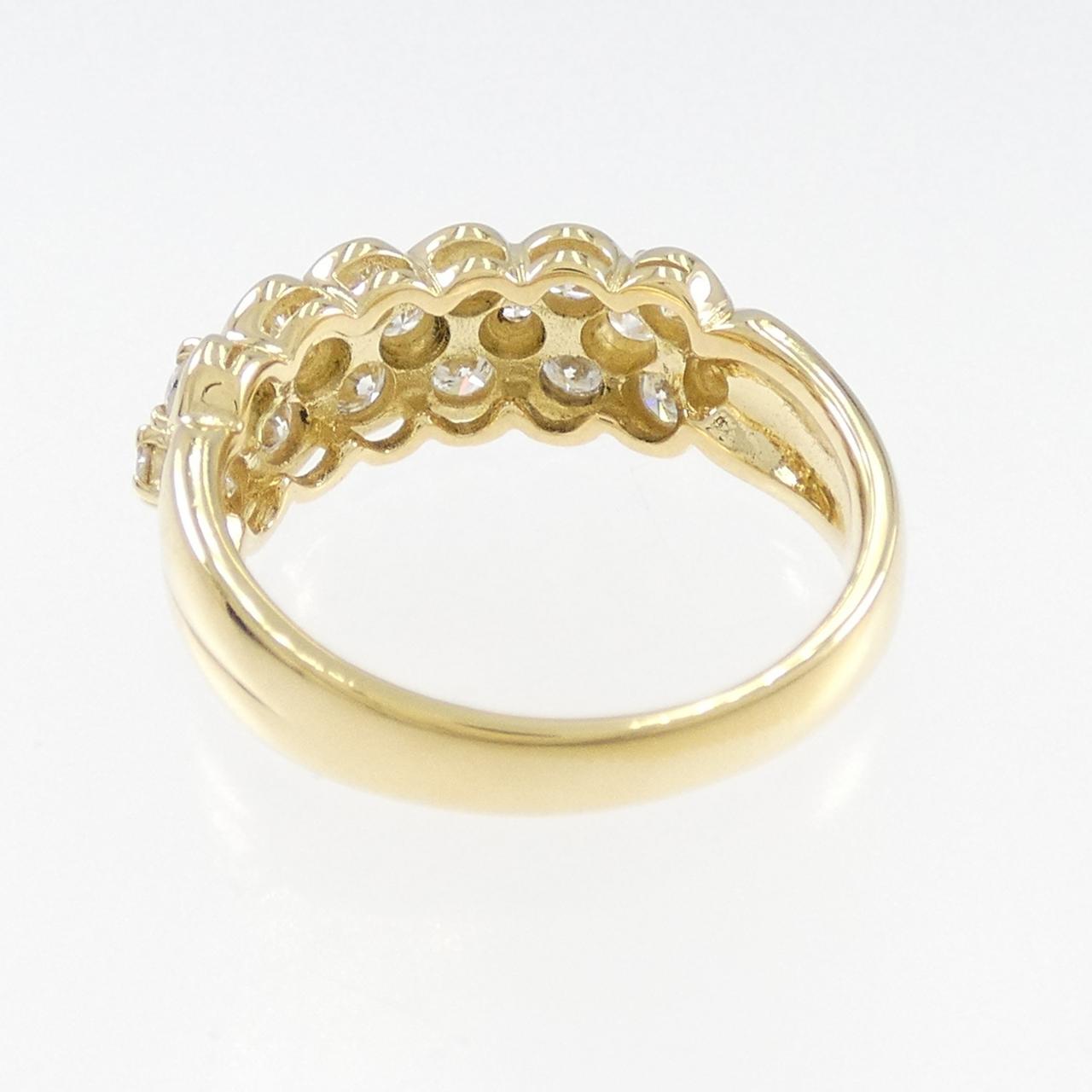 K18YG ダイヤモンド リング 1.01CT