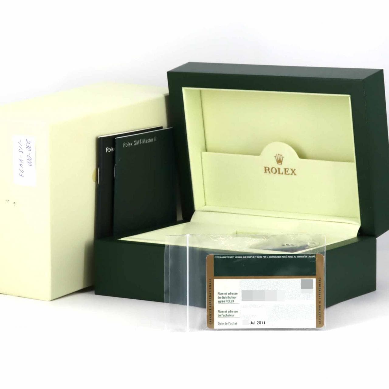 ROLEX GMT-Master II 116713LN Stainless Steel and Yellow Gold Automatic V-Serial