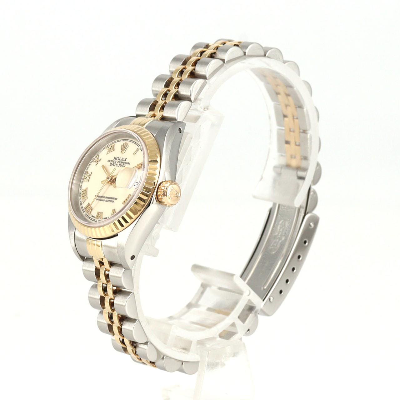 ロレックス デイトジャスト 69173 SSxYG 自動巻 X番