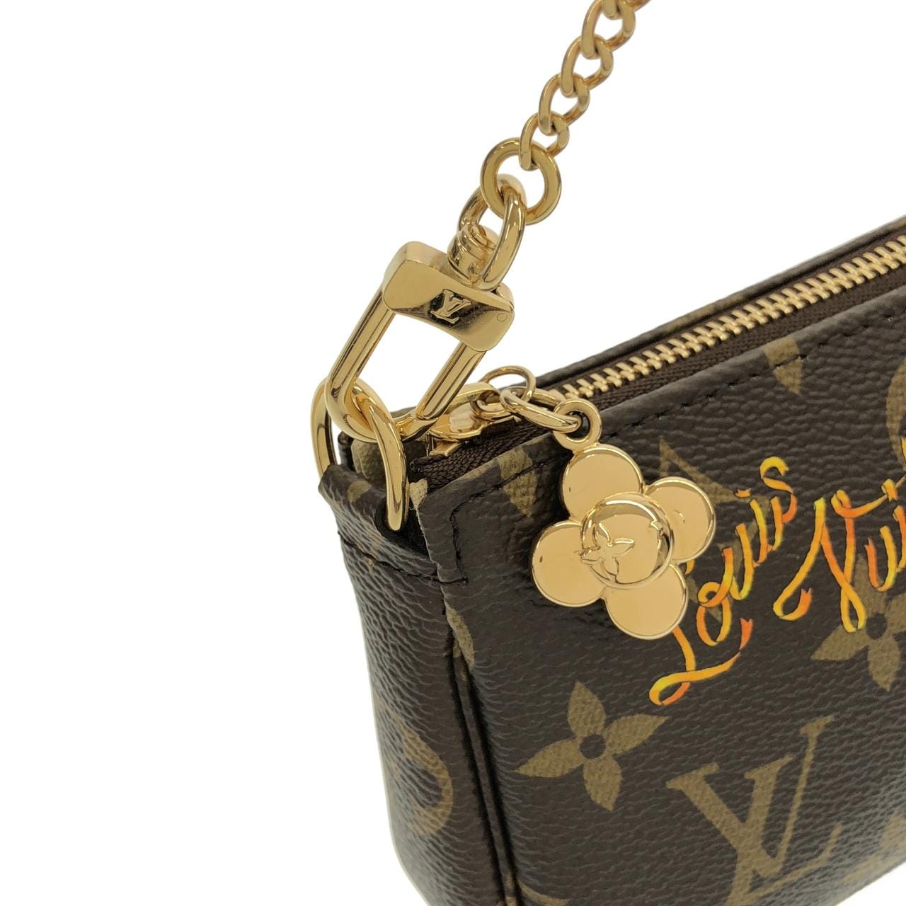 ルイヴィトン モノグラム(ヴィヴィエンヌ ウィンター ホリデイ) ミニ ポシェット アクセソワール M15328 アクセサリーポーチ