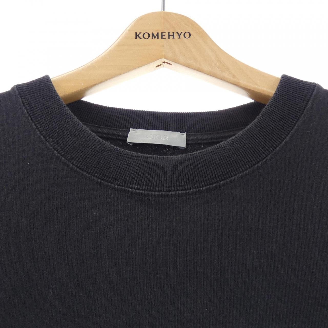 ディオール DIOR コットンコンパクトジャージーTシャツ 293J659A0554 Tシャツ