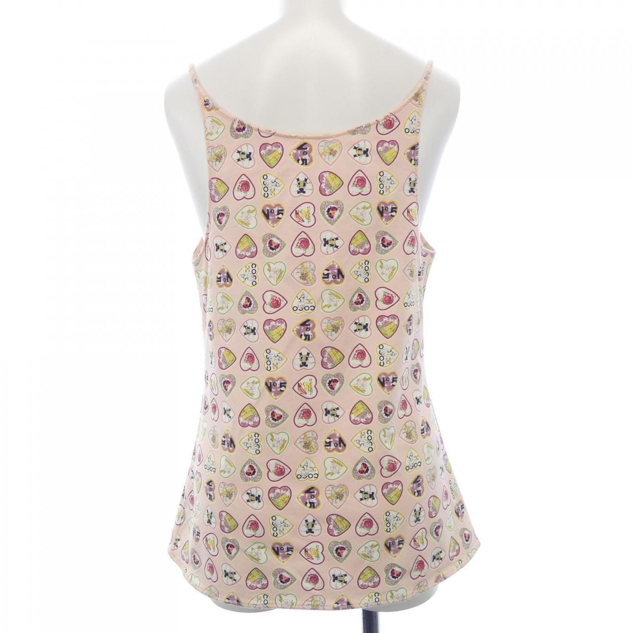 【ヴィンテージ】シャネル CHANEL VALENTINE HEART-PRINT P28222V18271 06P キャミソール