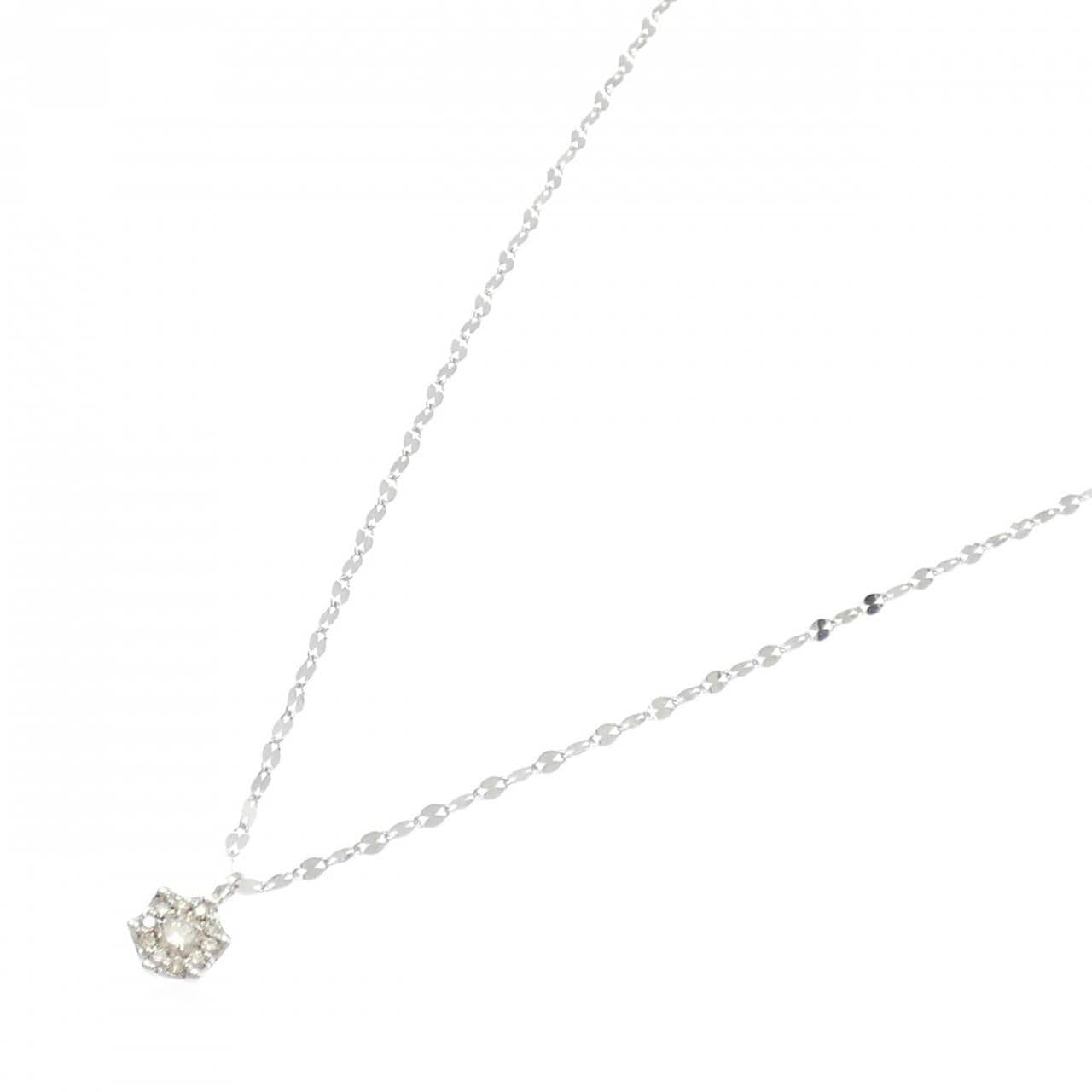 PT900/PT850 ダイヤモンド ネックレス 0.31CT