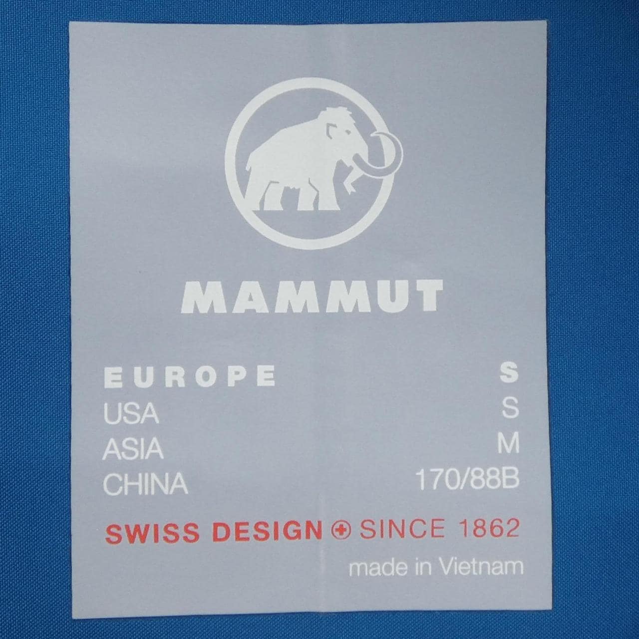 マムート MAMMUT セットアップ