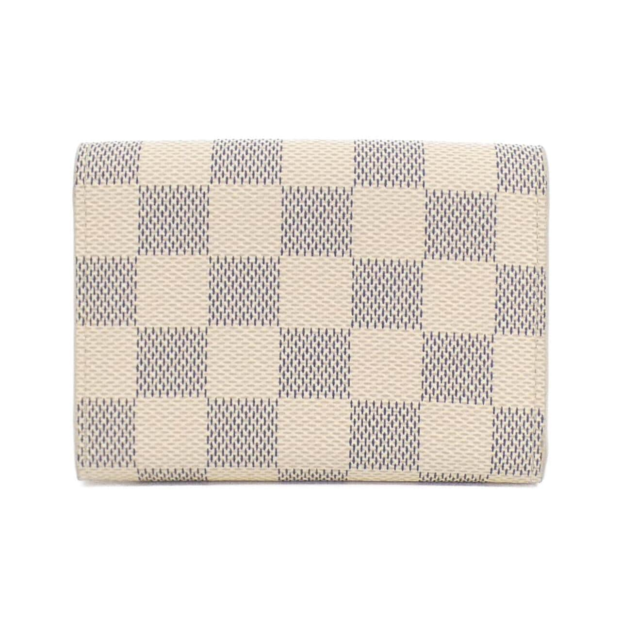 LOUIS VUITTON Damier Azur Porte Monet Rosali N61276 INCASE