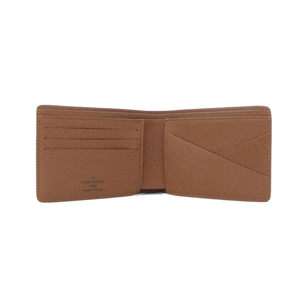 LOUIS VUITTON Monogram Portefeuille Multiple M60895 Billfold