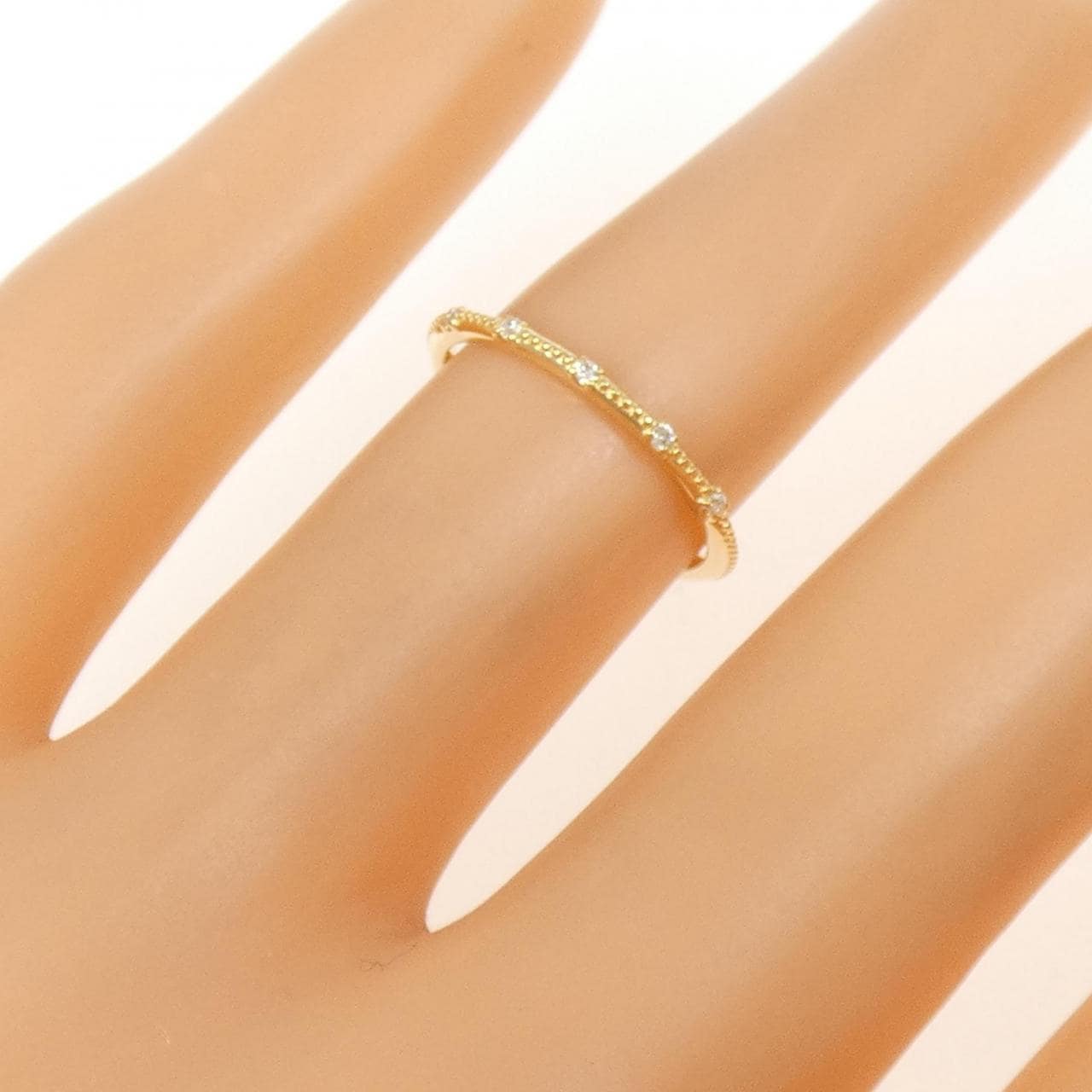 アガット ダイヤモンド リング 0.025CT