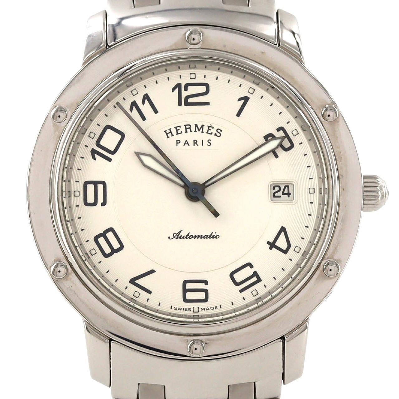 【ノーメンテナンス還元価格】エルメス クリッパークラシック CP2.810 SS 自動巻