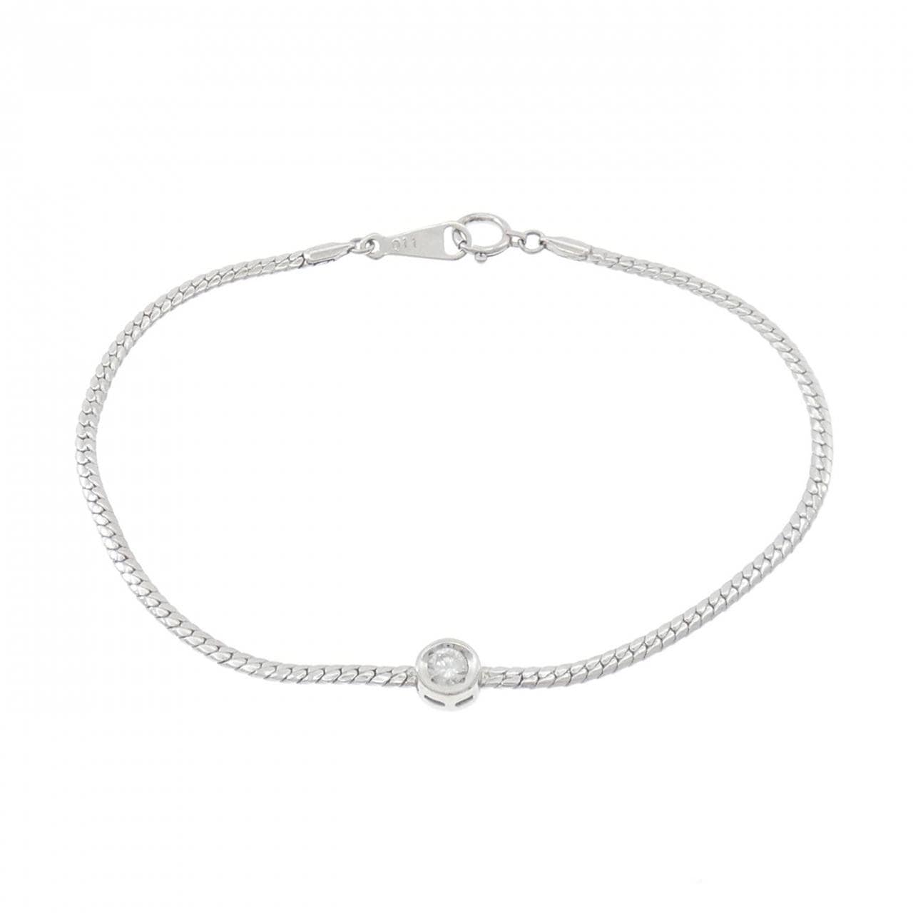 PT850 ダイヤモンド ブレスレット 0.11CT
