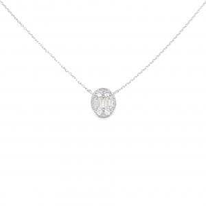 【新品】PT ダイヤモンド ネックレス 0.30CT
