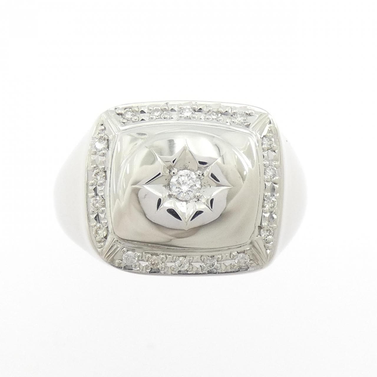 [新品] PT900鑽石戒指 0.17CT