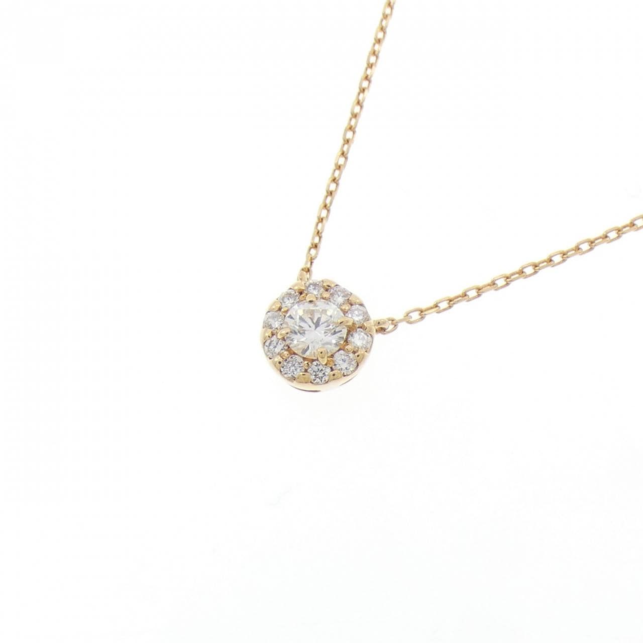 ヴァンドーム ダイヤモンド ネックレス 0.12CT