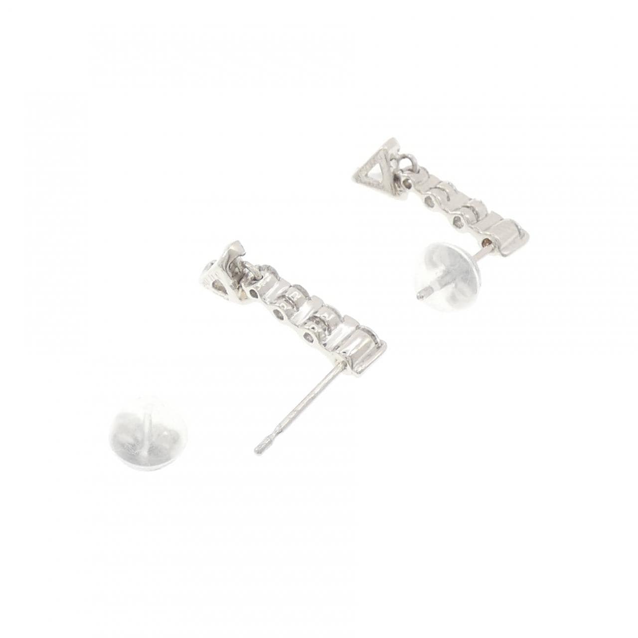 PT900 ダイヤモンド ピアス 0.46CT