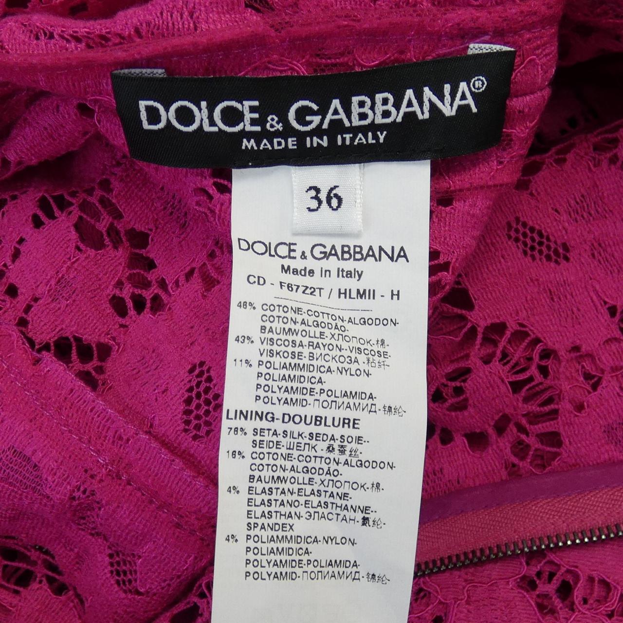 ドルチェアンドガッバーナ DOLCE&GABBANA ワンピース