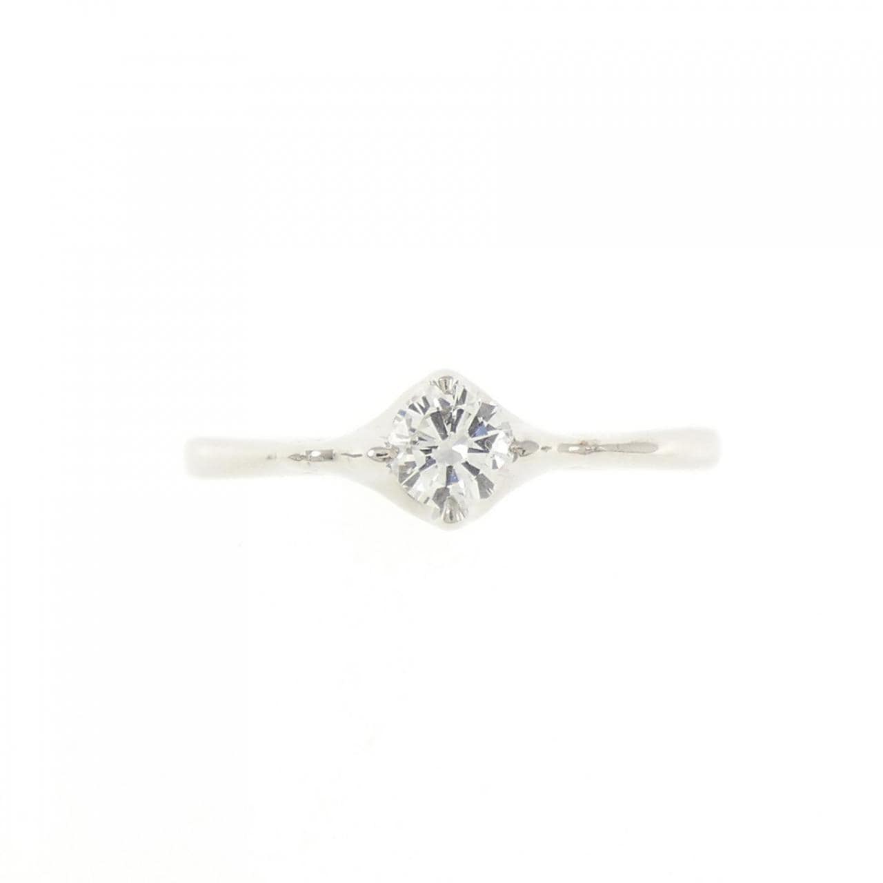 PT900 ソリティア ダイヤモンド リング 0.167CT
