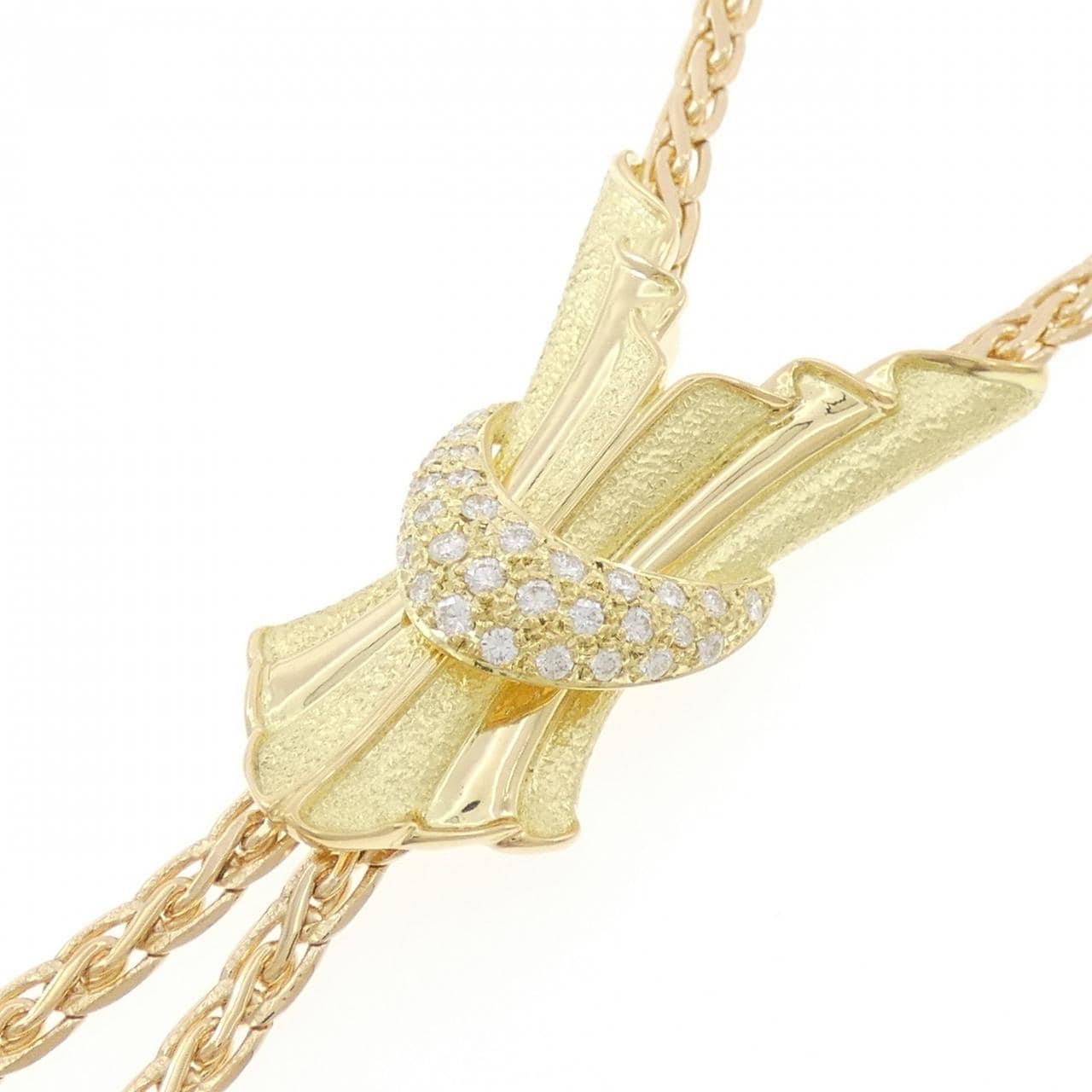 ジュネ ダイヤモンド ネックレス 0.57CT