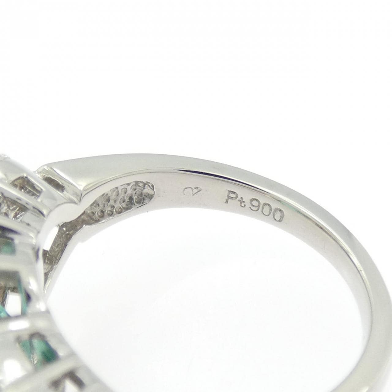 クレサンベール 合成クリソベリル リング 5.31CT
