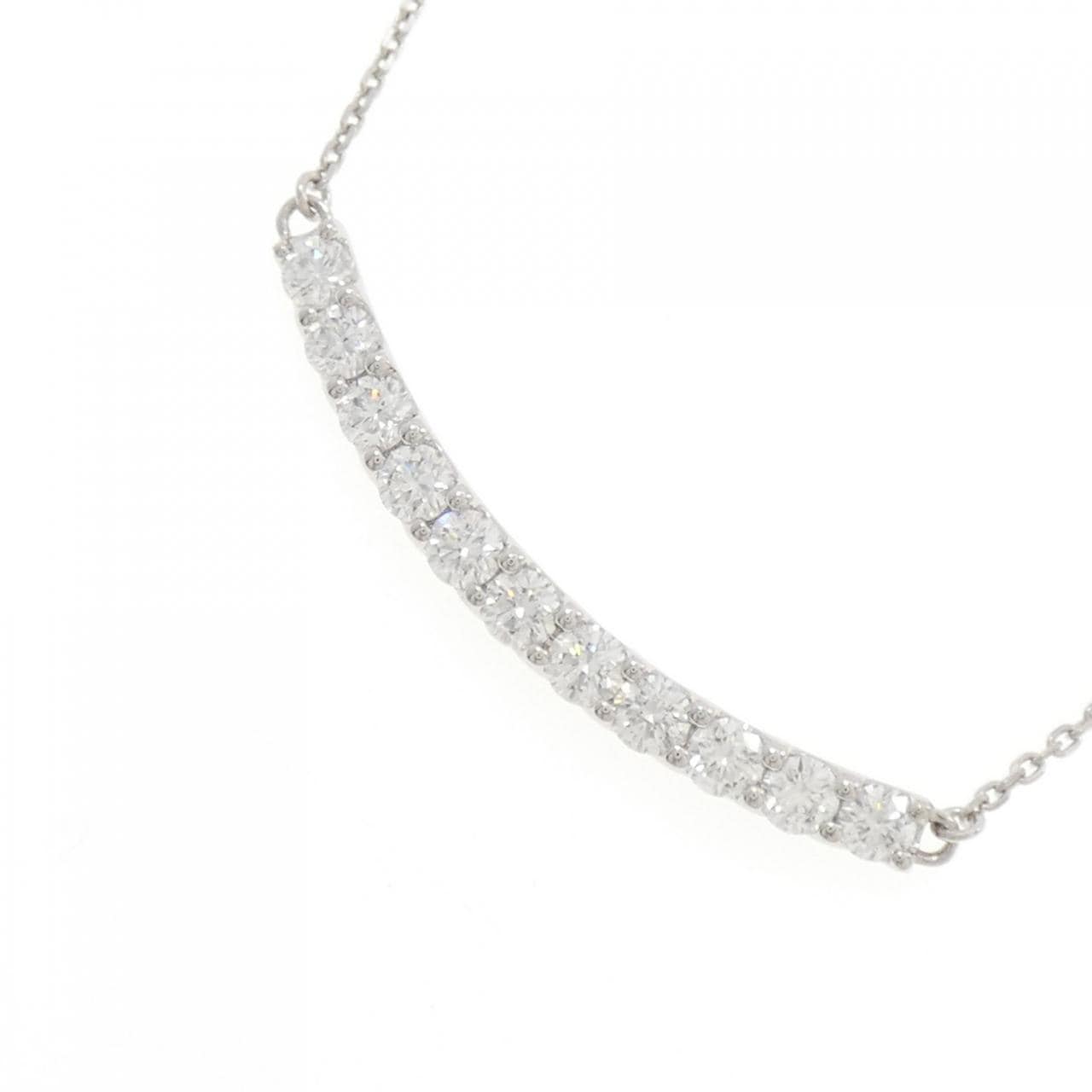 【新品】PT ダイヤモンド ネックレス 1.018CT D VS1-SI1 EXT-Good