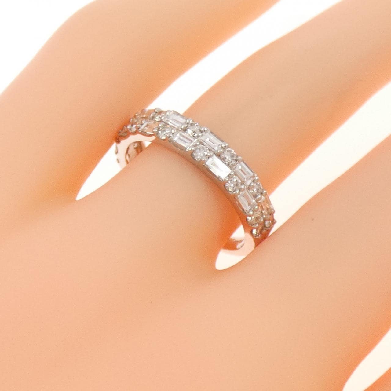 【新品】PT900 ダイヤモンド リング 1.00CT