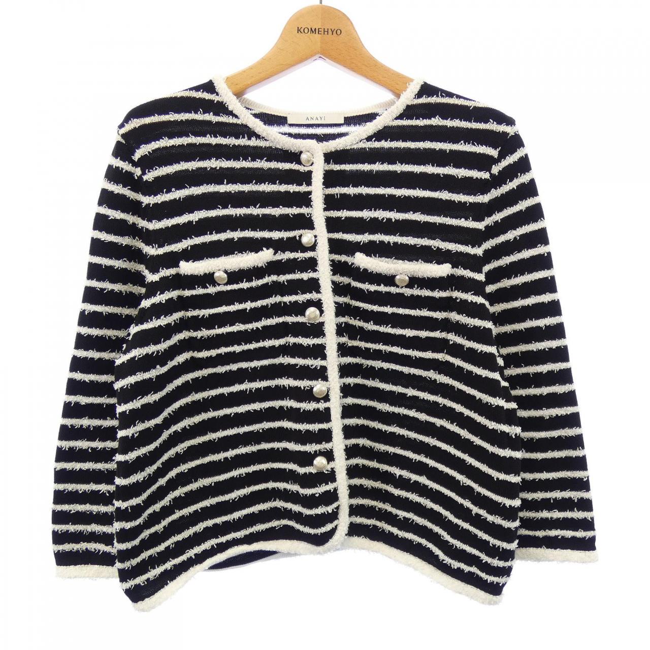 アナイ ANAYI カーディガン