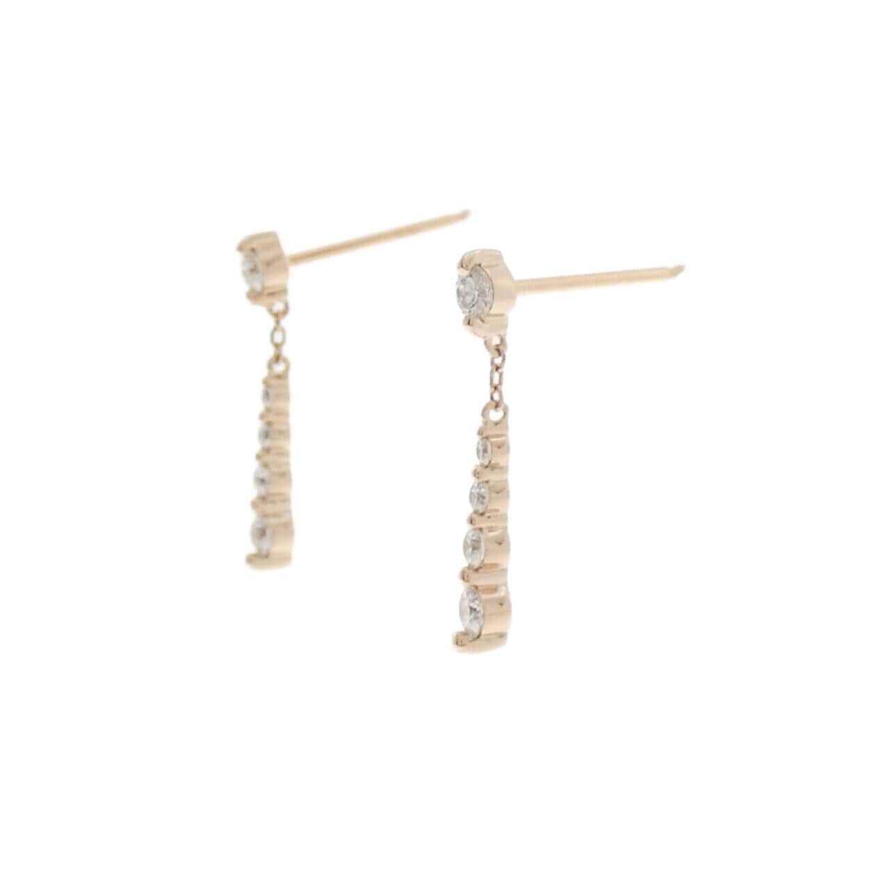 ヴァンドーム ダイヤモンド ピアス 0.22CT