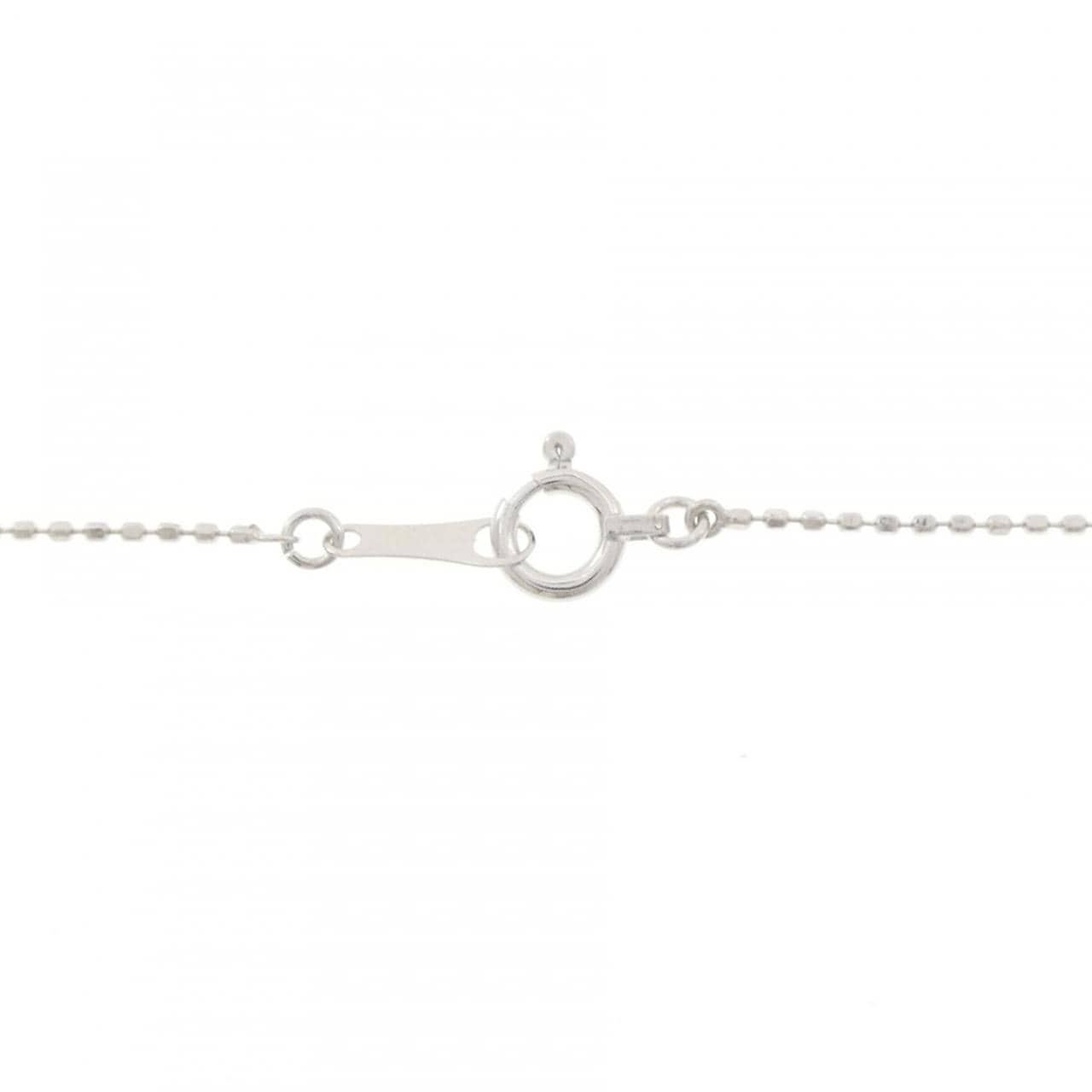 K18WG ダイヤモンド ネックレス 0.30CT