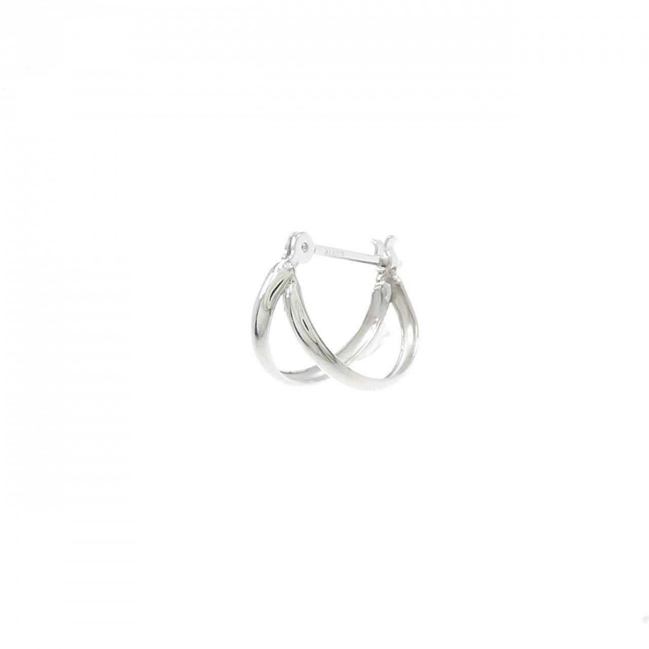 K14WG earring (single ear)