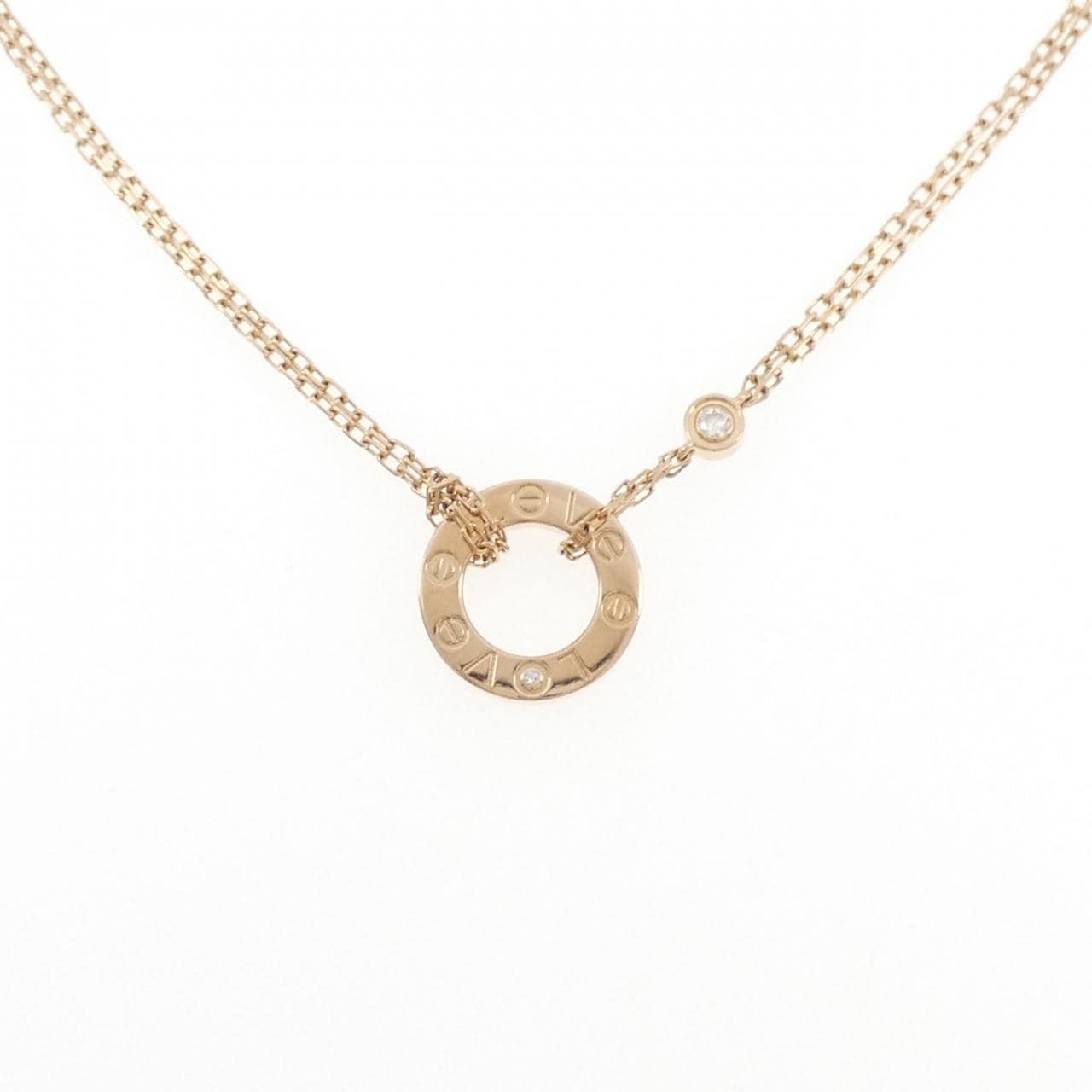 カルティエ ラブ ネックレス