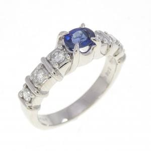 PT900 サファイヤ リング 0.41CT