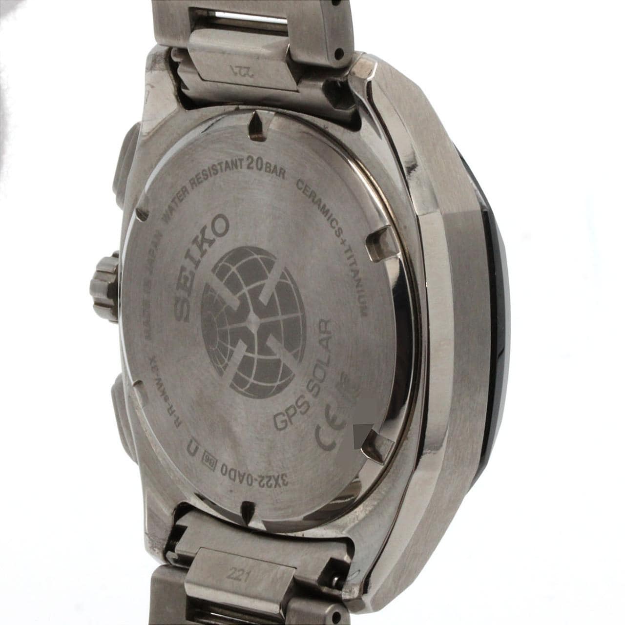 セイコー アストロンGPS 3X22-0AD0/SBXD007 TI ソーラークォーツ