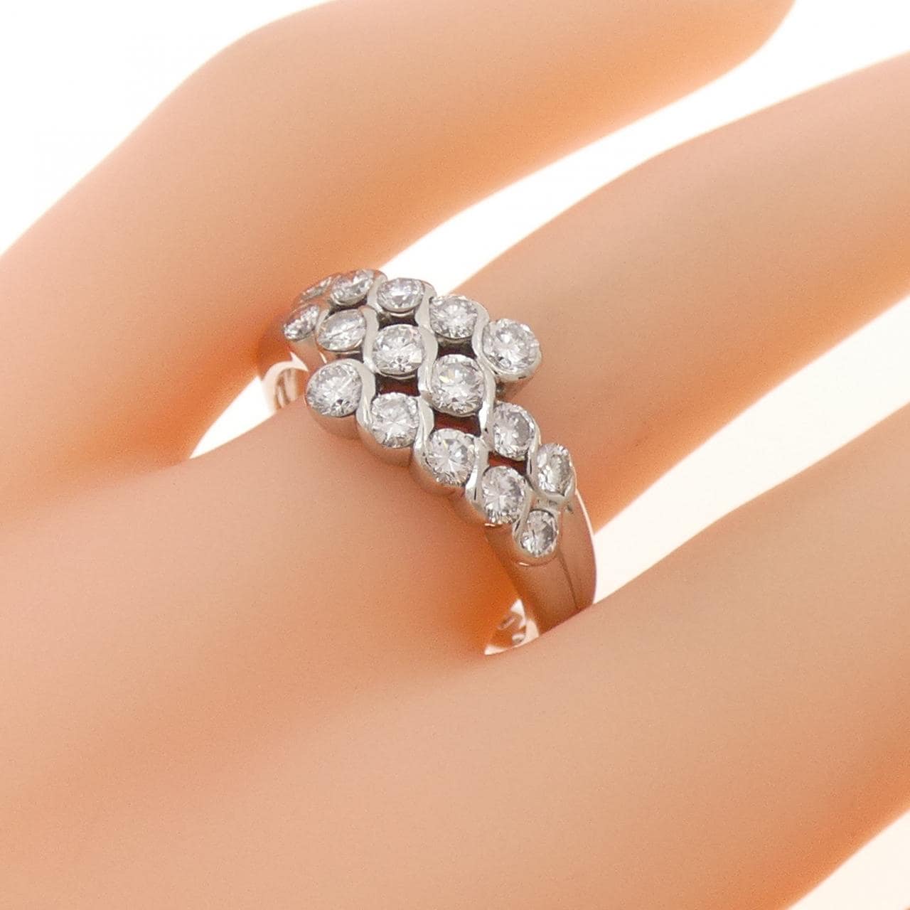 PT900 ダイヤモンド リング 1.02CT