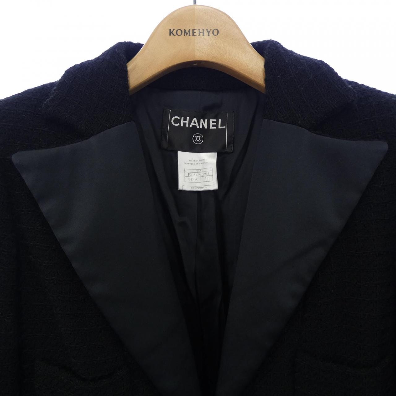 【ヴィンテージ】シャネル CHANEL P29517V19911 06A ジャケット